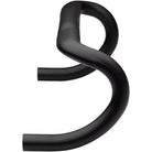 MSW Flat Top Shallow Drop Handlebar - Aluminum, 31.8mm, 44cm,Black