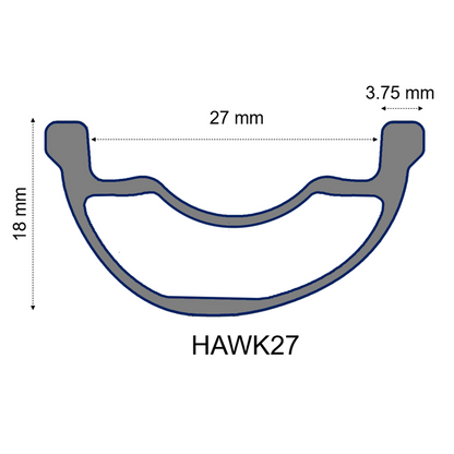 Berd HAWK27 Carbon Wheels