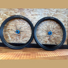 HED Belgium+ w/ Chris King R45D Matte Turquoise Hubs - Pre-owned