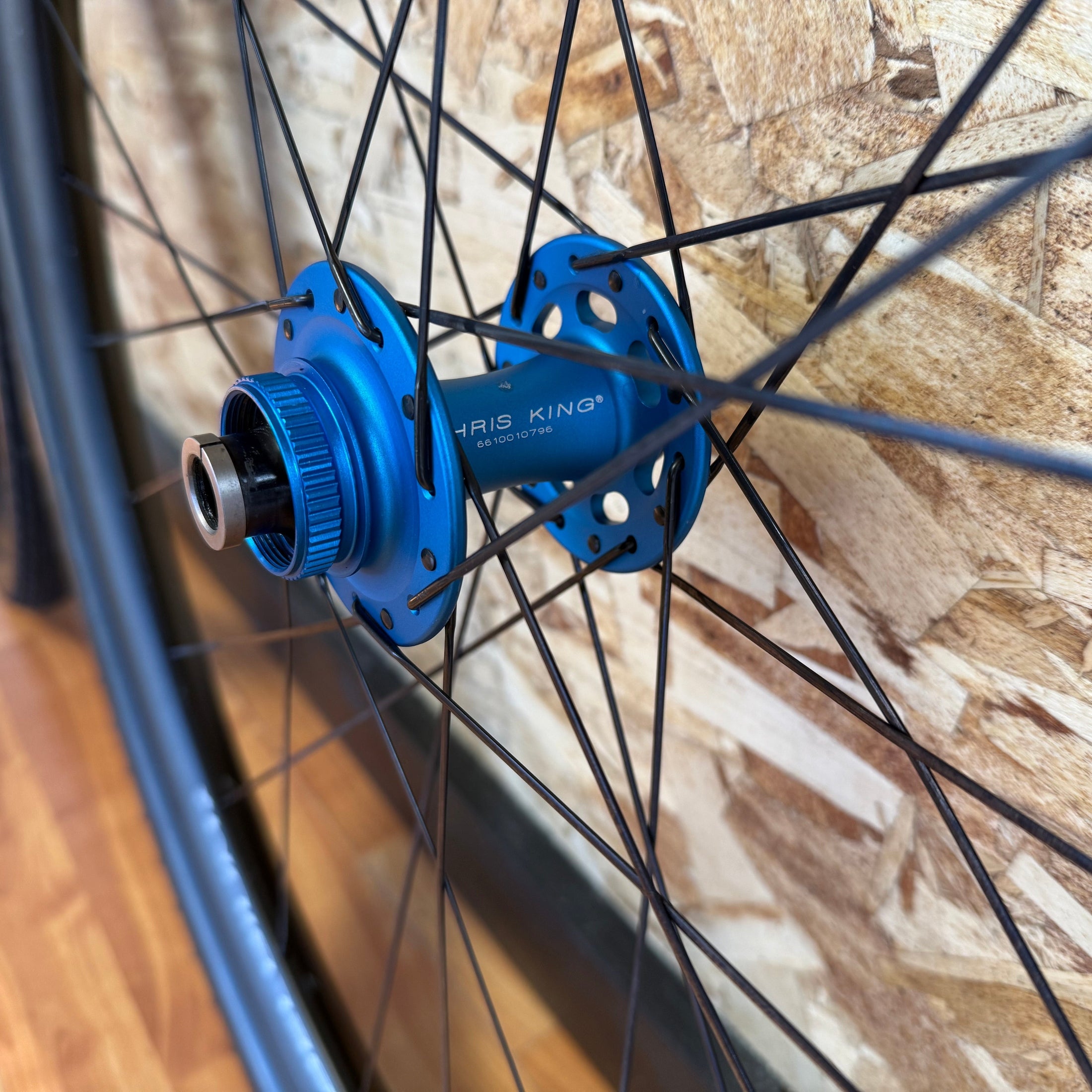 HED Belgium+ w/ Chris King R45D Matte Turquoise Hubs - Pre-owned