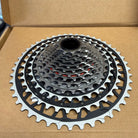 SRAM RED XPLR XG-1391 Cassette - 13-Speed, 10-46t, For XDR Driver, Black/Silver, E1 - Open Box
