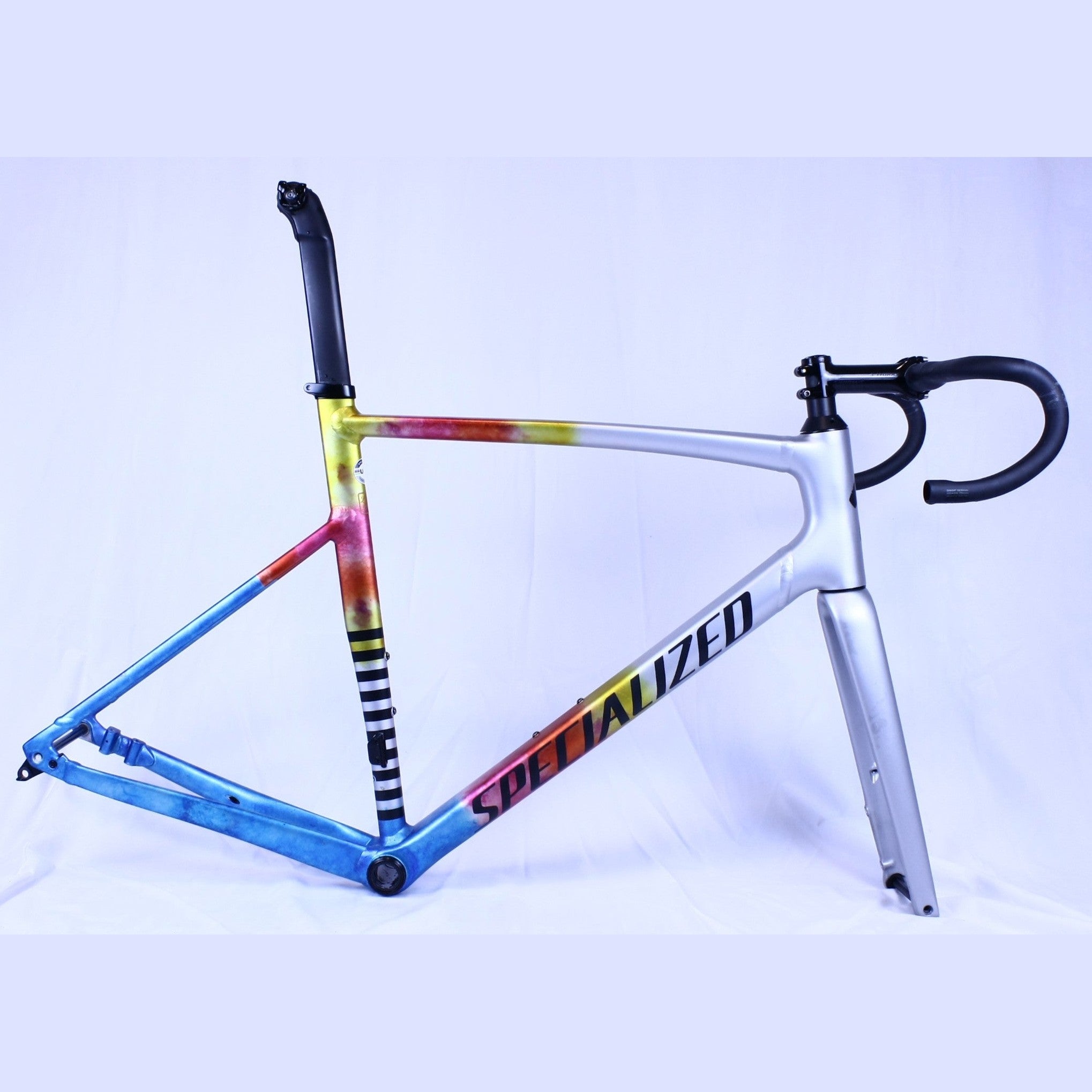 Specialized Allez Sprint Frameset, 58cm, Water Effect/Black, Pre-owned