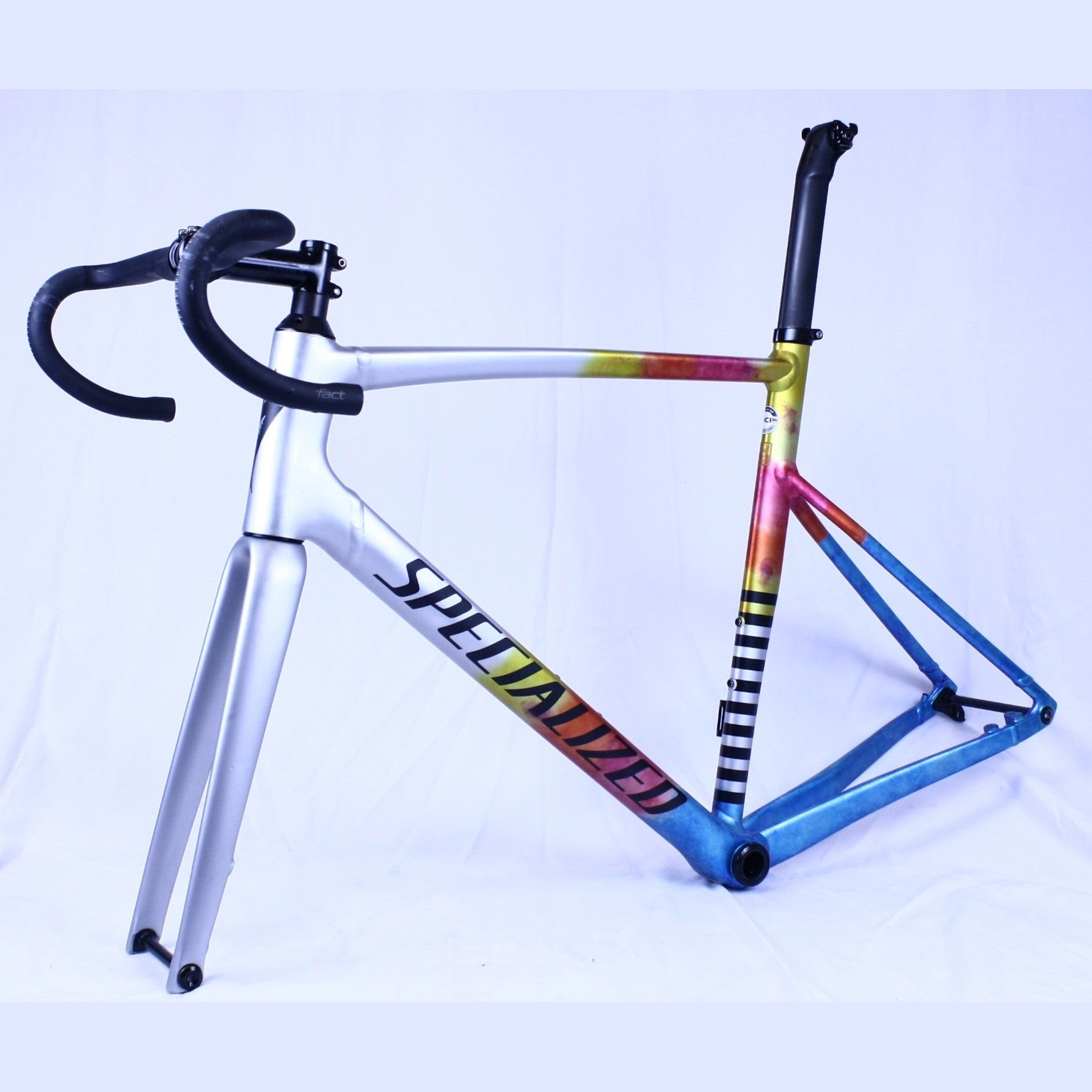 Specialized Allez Sprint Frameset, 58cm, Water Effect/Black, Pre-owned