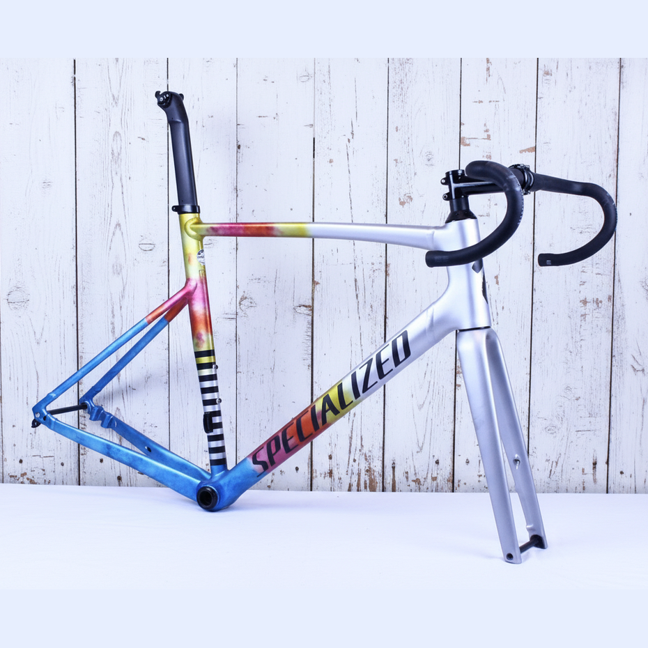 Specialized Allez Sprint Frameset, 58cm, Water Effect/Black, Pre-owned