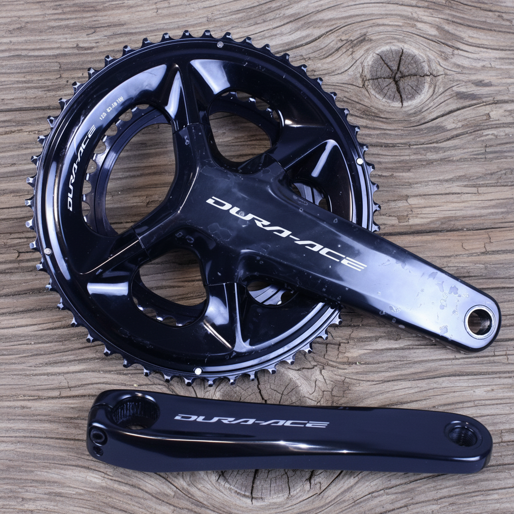 Shimano Dura Ace FC-R9200 52/36, 172.5mm Crankset, Pre-Owned, Cosmetic Damage