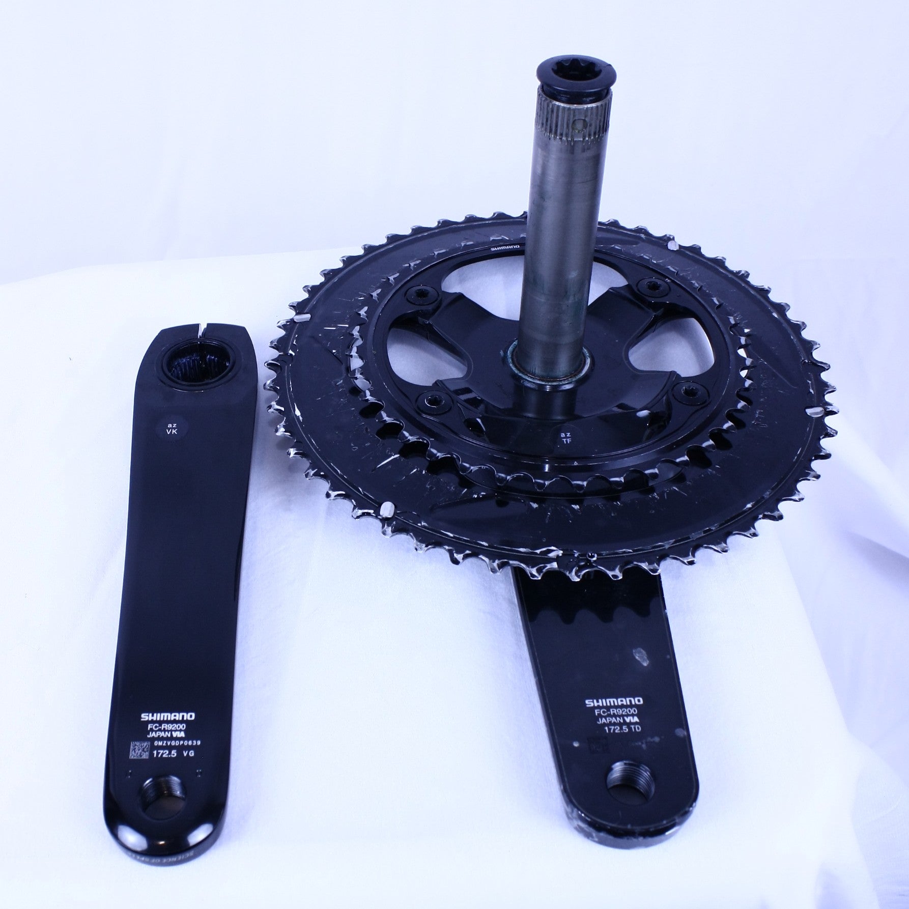 Shimano Dura Ace FC-R9200 52/36, 172.5mm Crankset, Pre-Owned, Cosmetic Damage