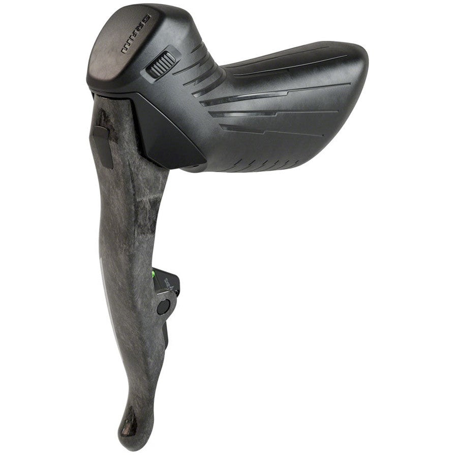 SRAM Force eTap AXS HRD Shift/Brake Lever and Hydraulic Disc Caliper - Right/Rear, Flat Mount 20mm Offset, 1800mm Hose, Black, E1