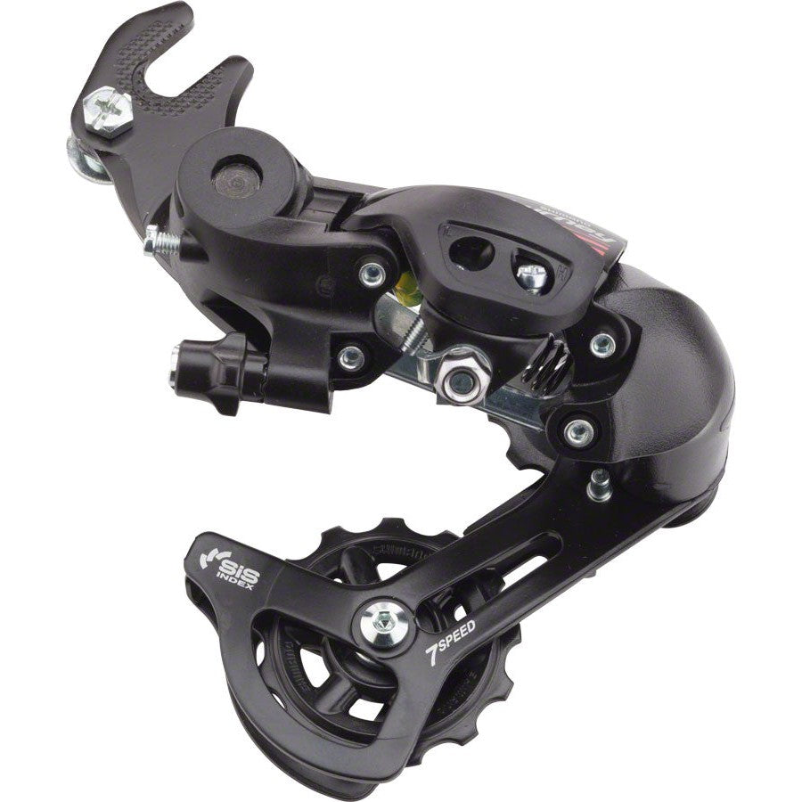 Shimano Tourney RD-A070 Rear Derailleur - 7 Speed, Short Cage, Black, Dropout Claw Hanger