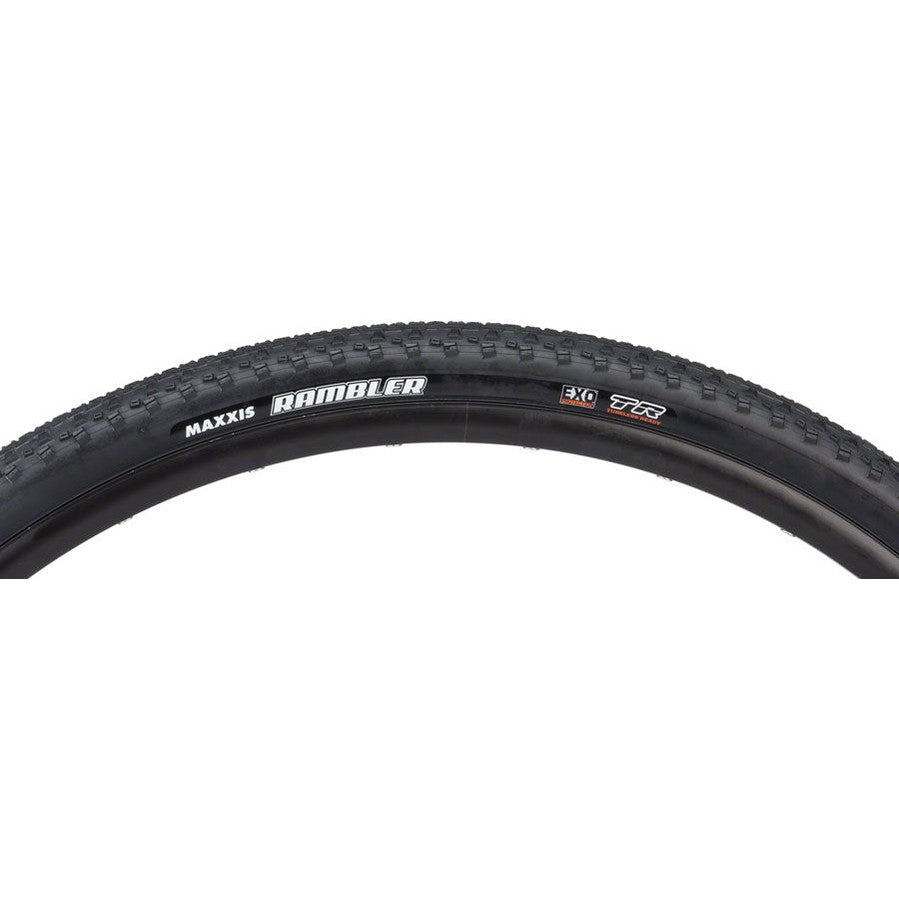 Maxxis Rambler Tire - 700 x 38, Tubeless, Folding, Black, Dual, EXO