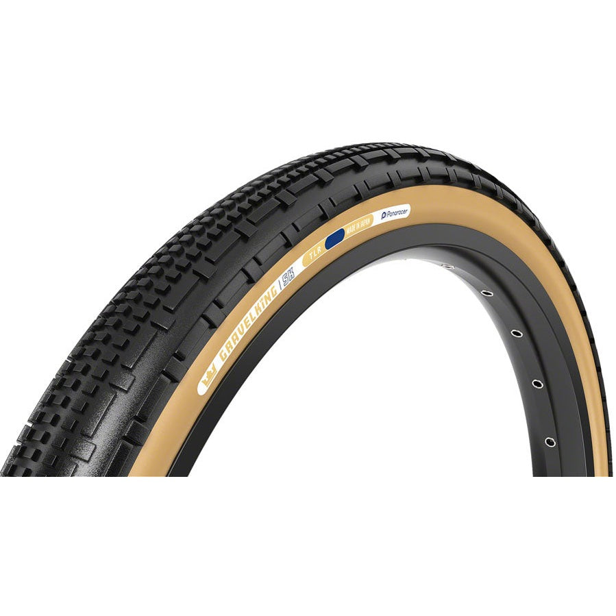 Panaracer GravelKing SK Tire - 700 x 45, Tubeless, Folding, Black/Brown