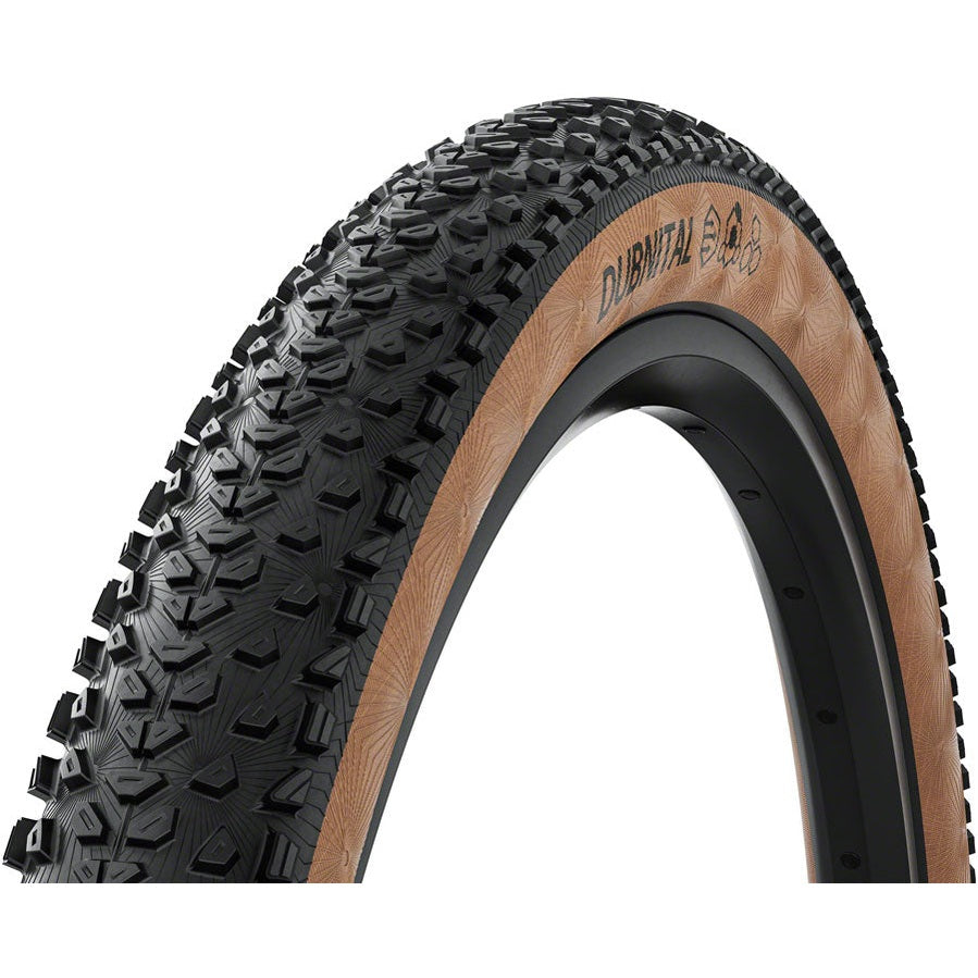 Continental Dubnital Tire - 29 x 2.40, Tubeless, Folding, Black/Transparent, Grip, Race Casing, E25