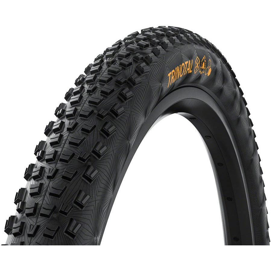 Continental Trinotal Tire - 29 x 2.40, Tubeless, Folding, Black, Rapid, Trail Casing, E25