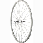 Quality Wheels Value Single Wall Series Rear Wheel - 700, QR x 135mm, Rim Brake, Freewheel, Silver, Clincher, 36H