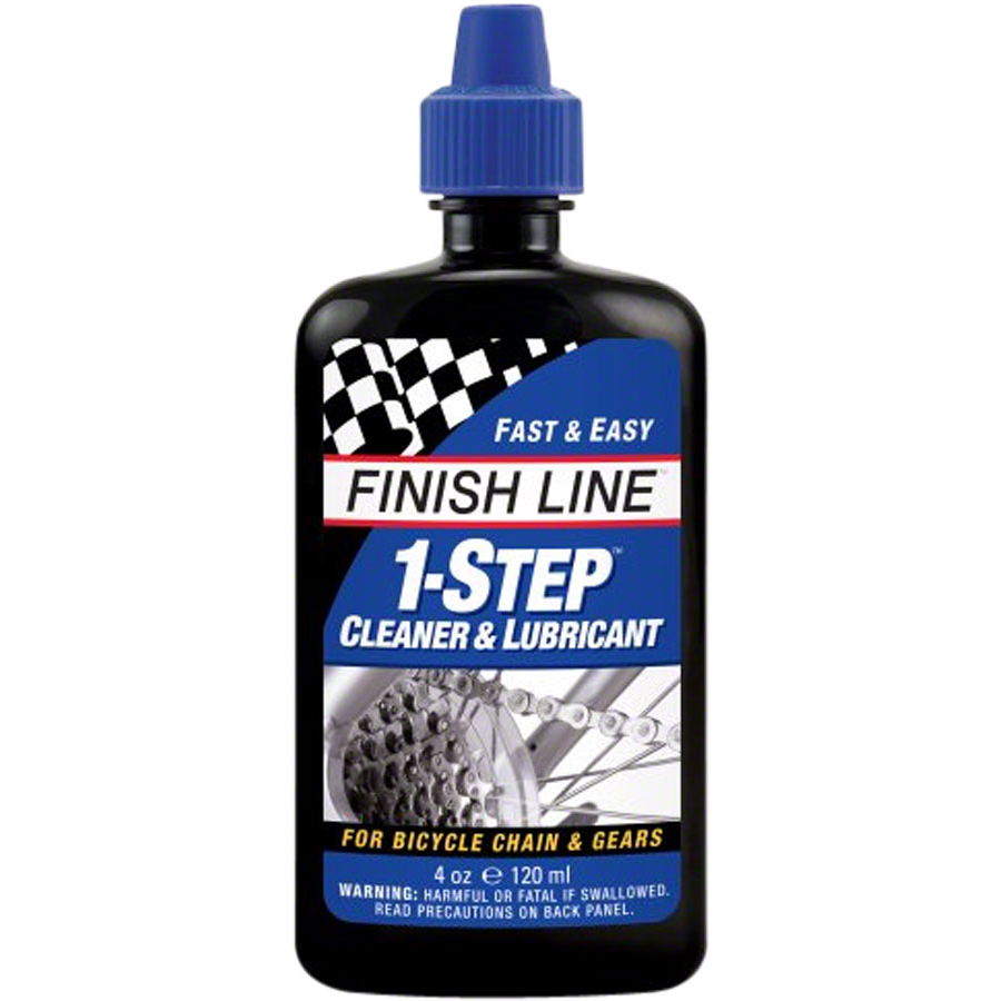 Finish Line 1-Step Cleaner and Bike Chain Lube - 4oz, Drip