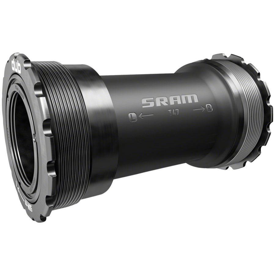 SRAM DUB T47 Bottom Bracket - T47, 68mm, Road and Road Wide, Black