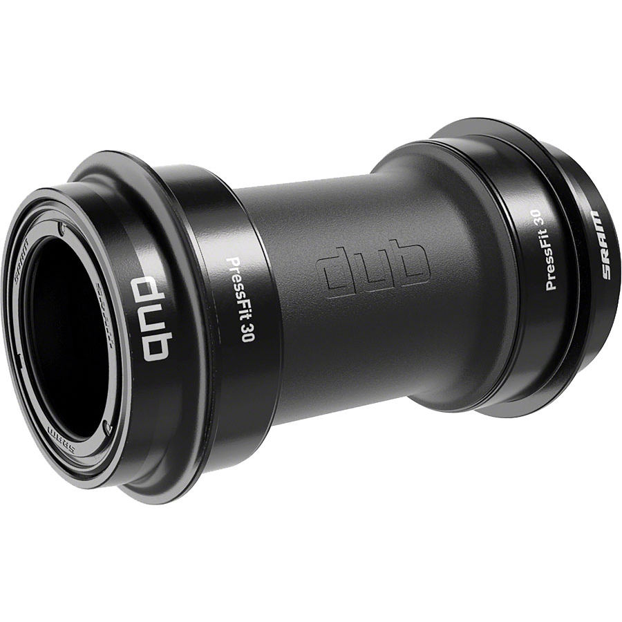 SRAM DUB PressFit30 Bottom Bracket - PF30, 68/73mm, Black