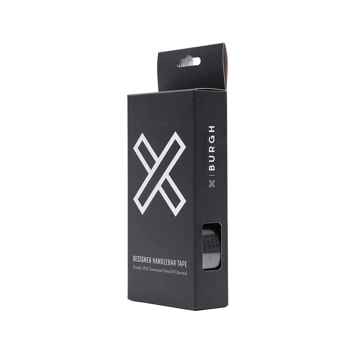 Burgh Classic Bar Tape, "X" Stealth, Black
