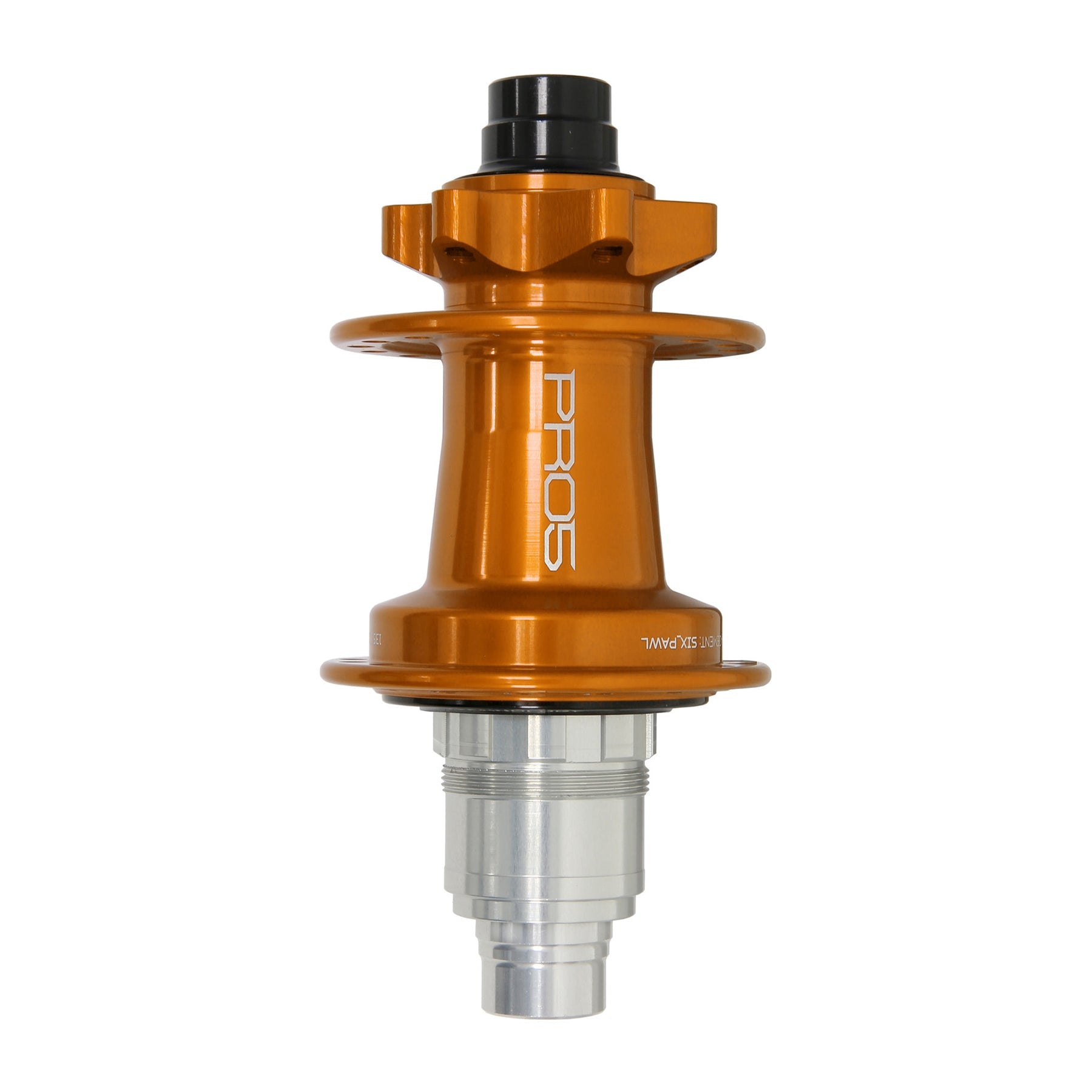 PRO 5 Rear Hub 142x12mm 6 Bolt - 28H - Orange