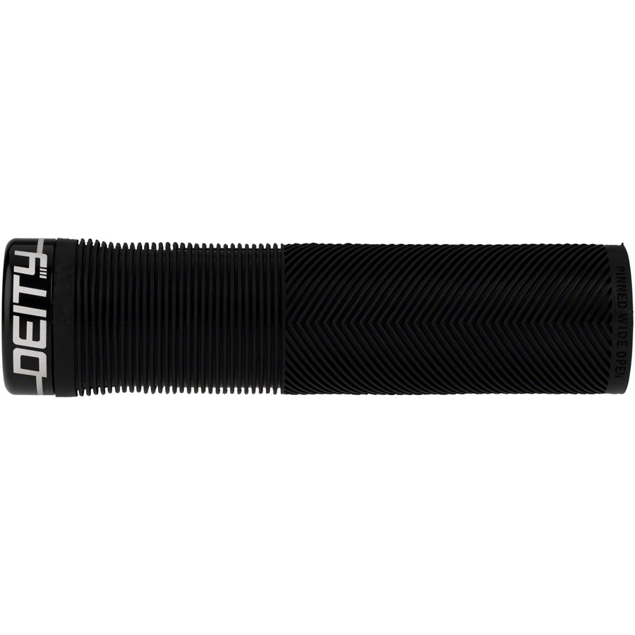 DEITY Knuckleduster Grips - Black, Lock-On - Local Velo