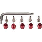 SRAM Stealthamajig Hydraulic Disc Brake Hose Fitting Kit: Includes 5 Threaded Hose Barbs, 5 Compression Fittings, 1 T8 Torx Wrench