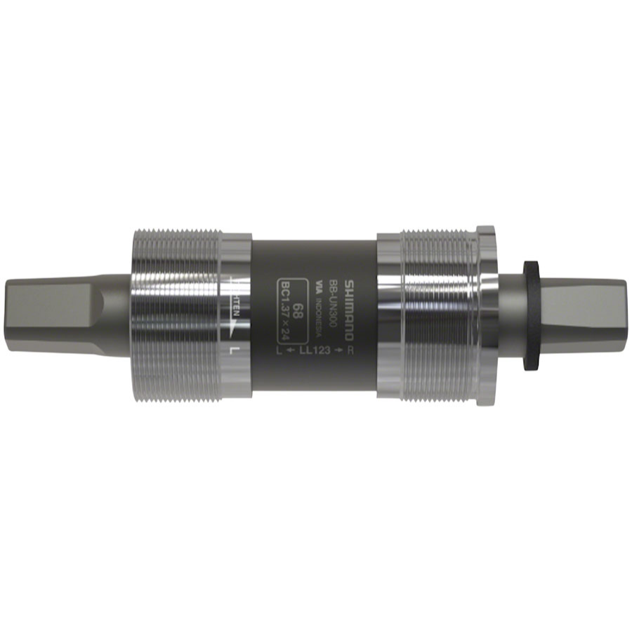 Shimano BB-UN300 Bottom Bracket - English, 68 x 113mm Spindle, Square Taper JIS