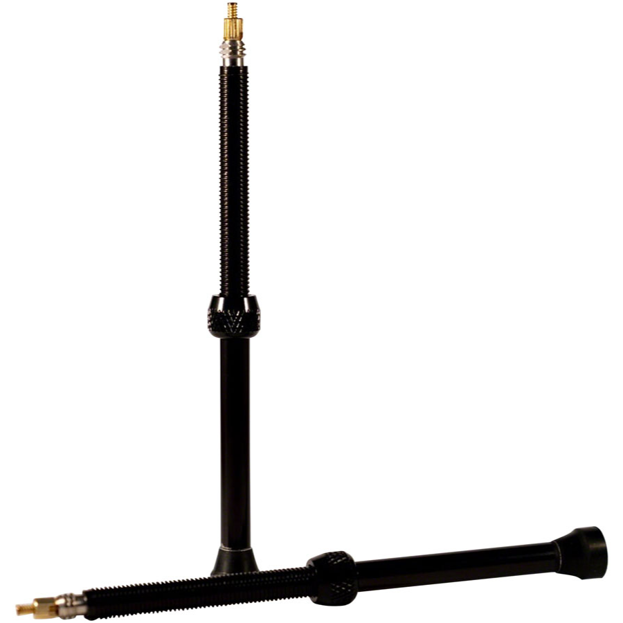 Stan's NoTubes Alloy Valve Stems - 100mm, Pair, Black