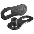 SRAM Eagle T-Type PowerLock Flattop Connector Link - 12-Speed, For Eagle T-Type Flattop Chain Only, PVD Coated, Black, Single