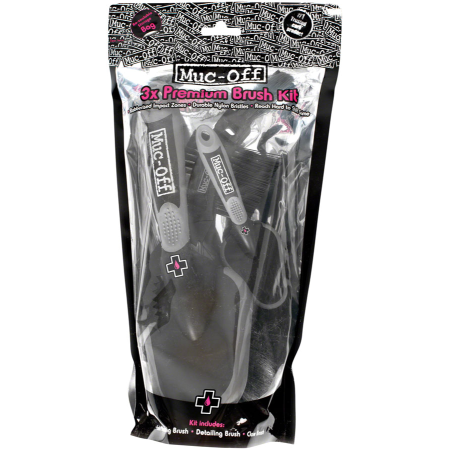 Muc-Off Three Brush Set - Local Velo