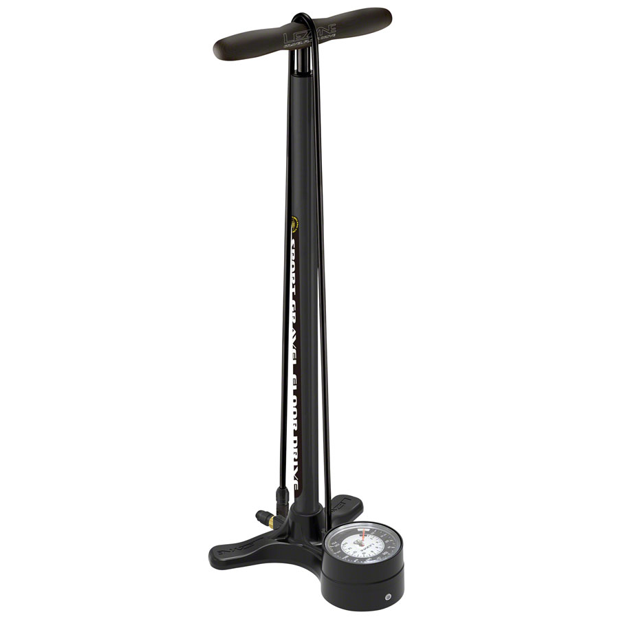 Lezyne Sport Gravel Drive Floor Pump - Black - Local Velo