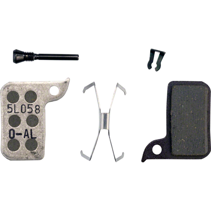 SRAM, Level TLM, Level Ultimate, HRD, Disc Brake Pads, Shape: SRAM Monoblock, Organic - Quiet/Light, Pair - Local Velo