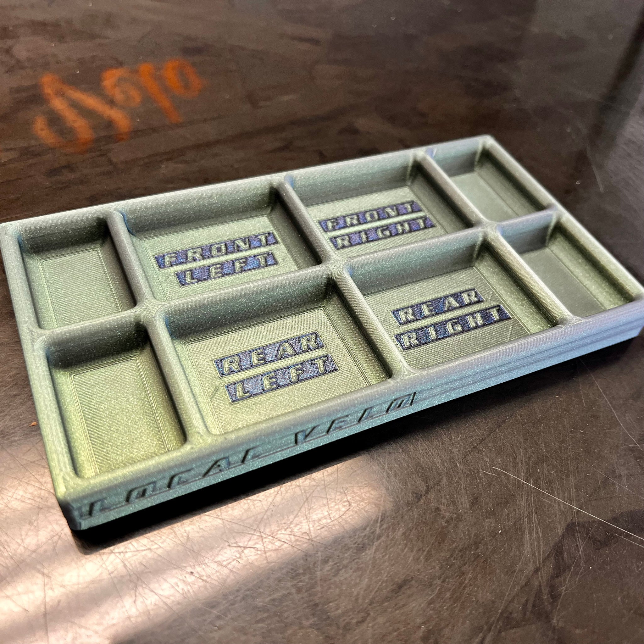 Brake Pad Organizer for Brake Service