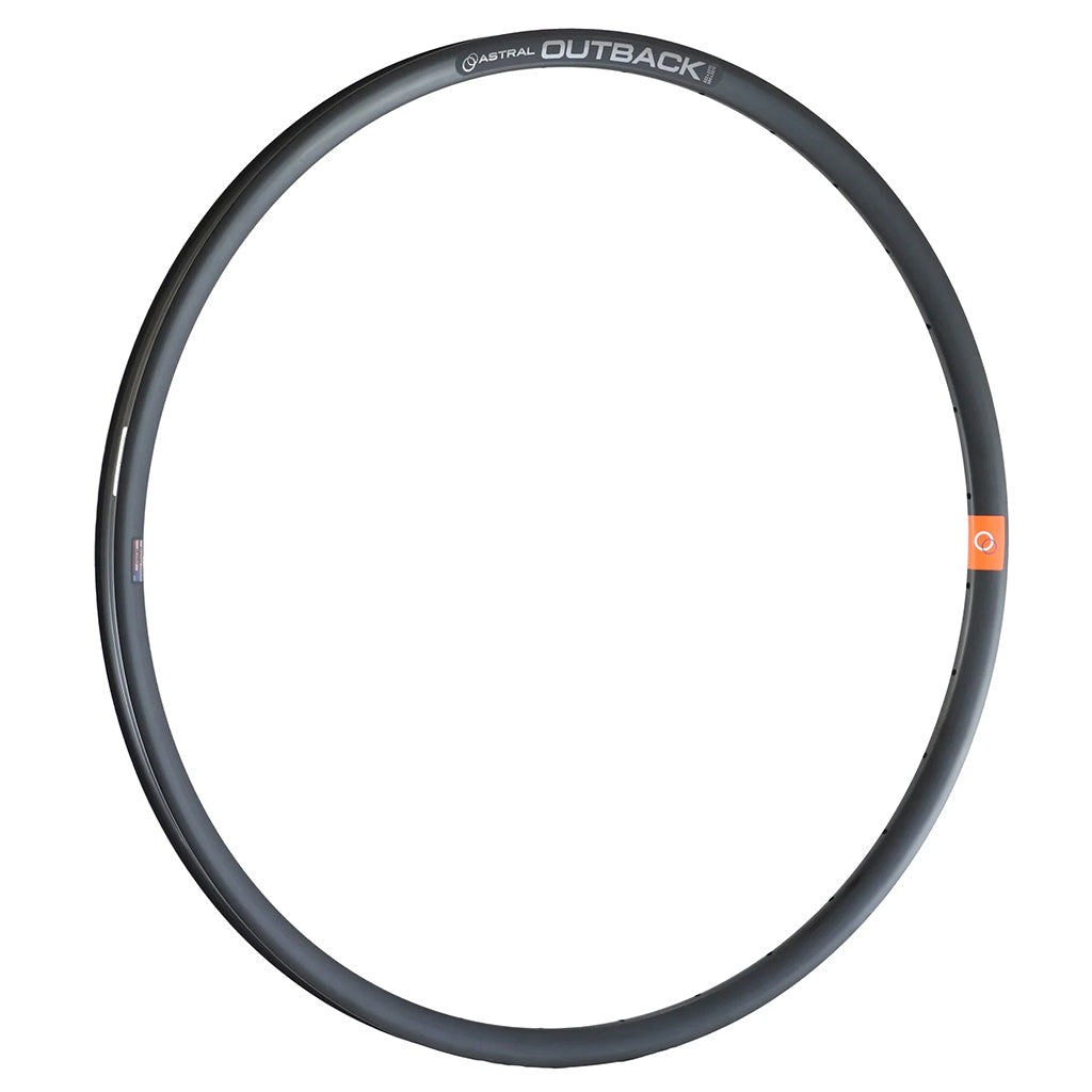 Astral Outback 29"/700c Alloy Disc Brake Rim, 28h, Black